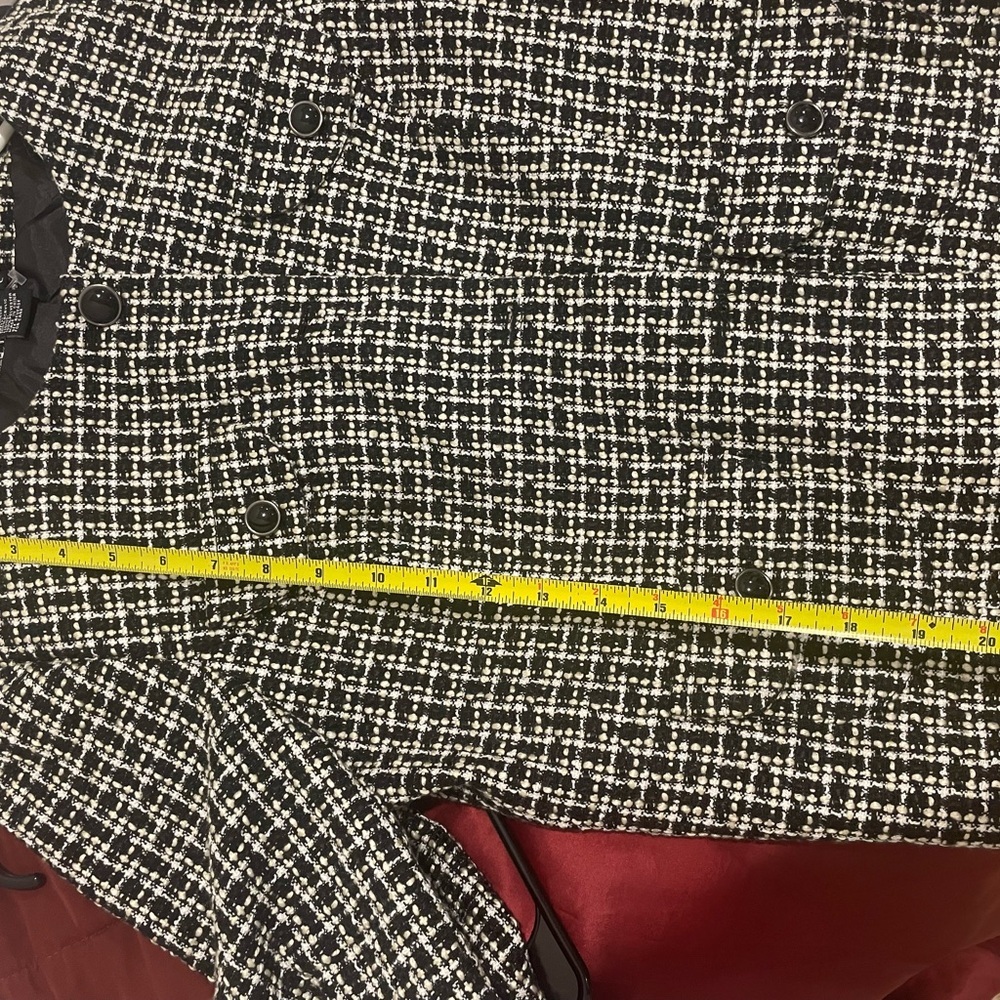 🔥🔥🔥NEW Sandro Tweed Crop Blazer - Picture 5 of 7